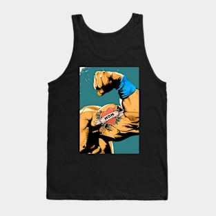 Mother's Day: Happy Mother's Day On a Dark Background Tank Top